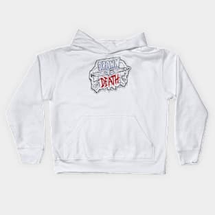 Drawn To Death - Logo Kids Hoodie